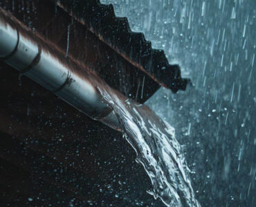 afkoppelen regen in de goot in de tuin