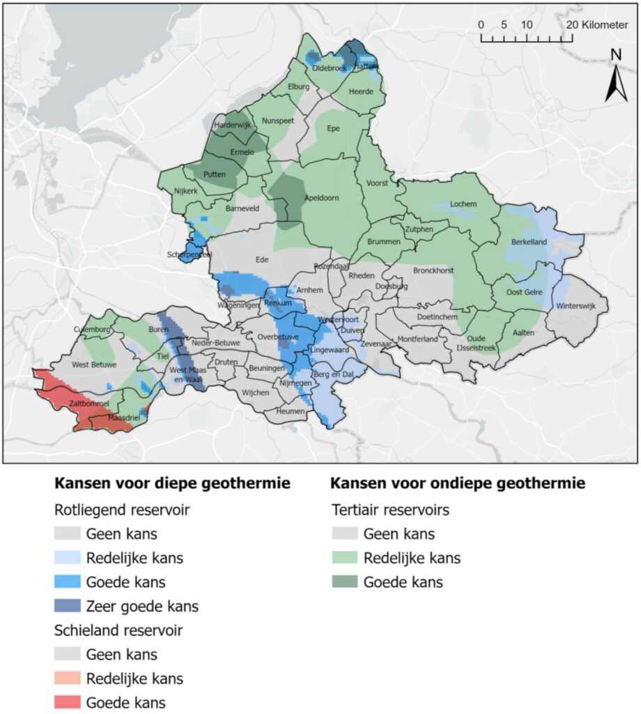 kansen geothermie in gelderland
