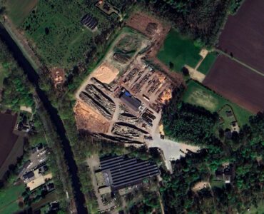 opslag biomassa hall satelliet