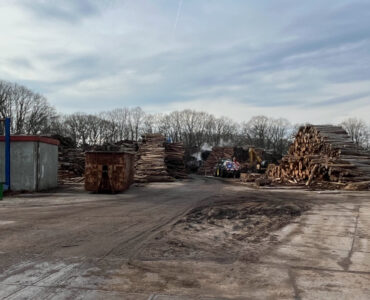 hout versnipperen hall