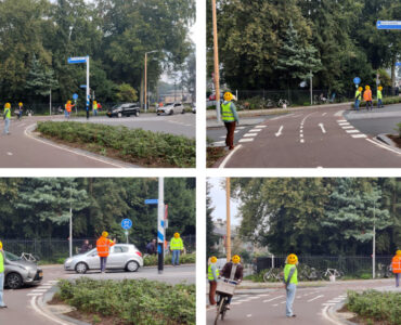 burgeractie op de rotonde ede