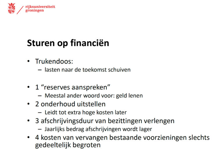 gemeentefinancien sturen 2