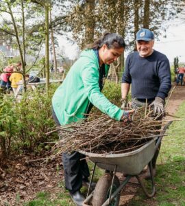 moestuin samenwerken