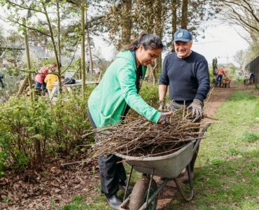moestuin samenwerken