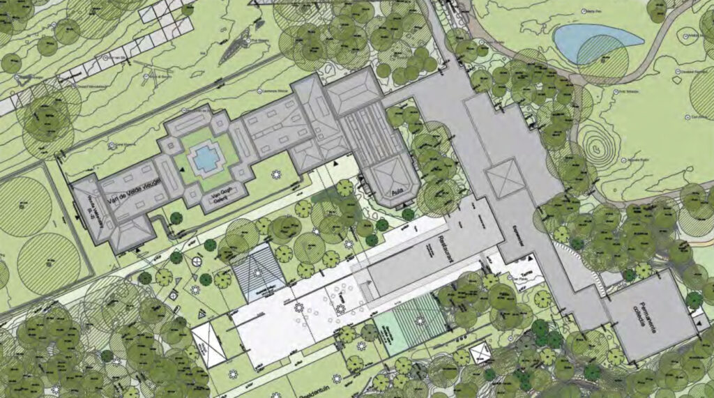 kroller muller plattegrond uitbreiding