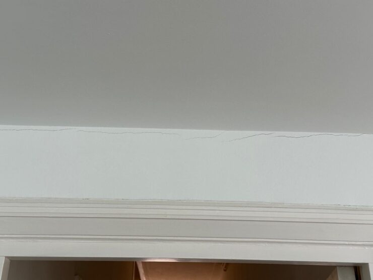 berkenlaan scheuren plafond