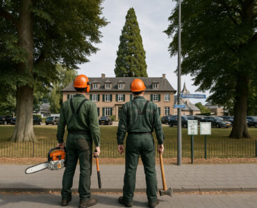 monumentale mammoetboom ede mag niet worden gekapt