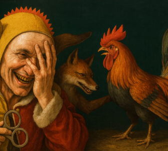 wat 1april met een vos te maken heeft