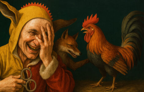 wat 1april met een vos te maken heeft