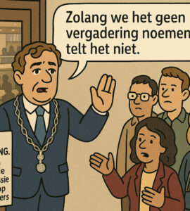geen vergadering ede