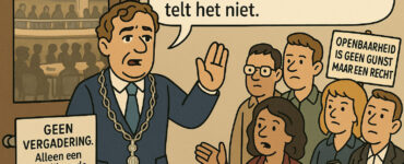 geen vergadering ede