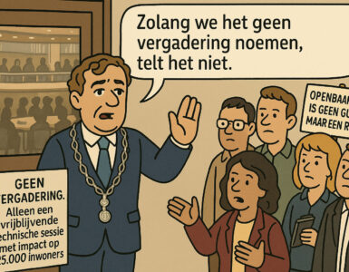 geen vergadering ede
