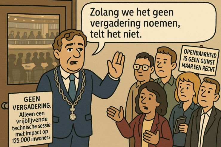 geen vergadering ede