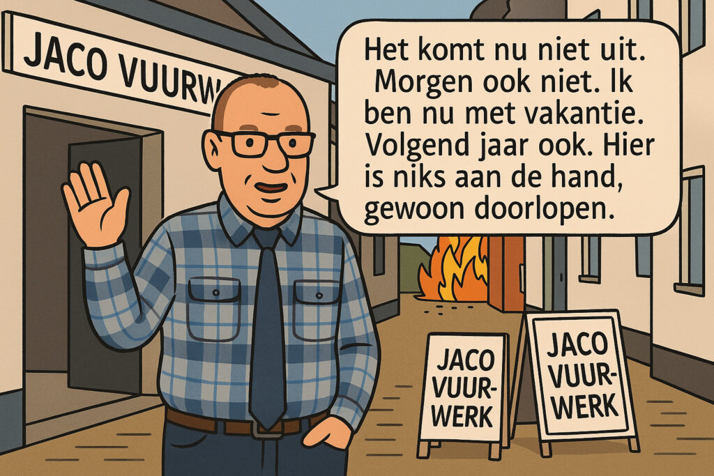Vuurwerkartikel leidt tot felle reacties op social media 3 jaco vuurwerk 1