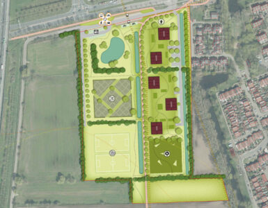 KUDO wil bouwen aan Dwarsweg, gemeente wil sportpark 7 Plannen KUDO Dwarsweg Ede