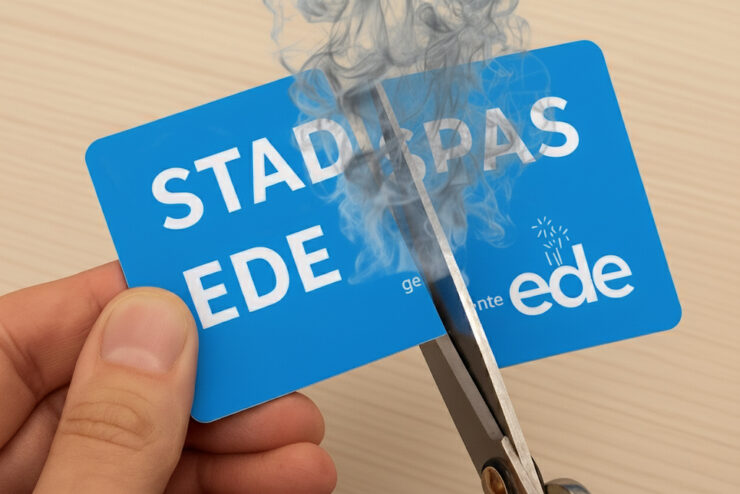gelden groupcard in rook op