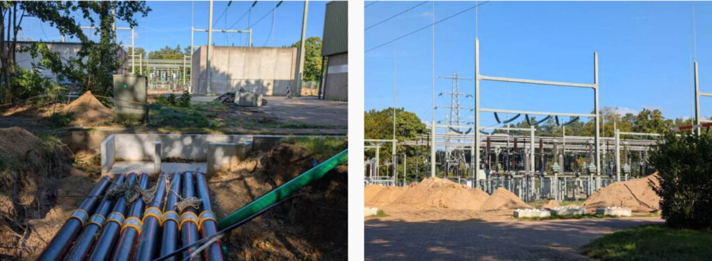 Ede verandert: oktober 2025 7 hoogspanningskabels okt25