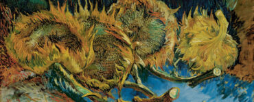 Vincent van Gogh Vier uitgebloeide zonnebloemen augustus oktober 1887