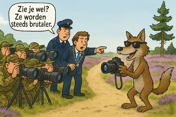 wolven worden steeds brutaler