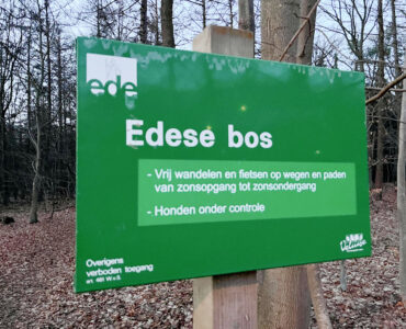 bordjes edes bos handhaving