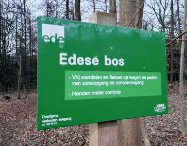 bordjes edes bos handhaving