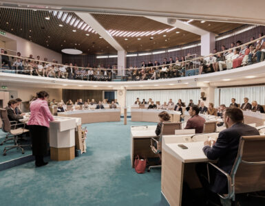 Hoe openbaar of besloten zijn de Edese raadsvergaderingen? 2 gemeenteraad ede zandgrijs