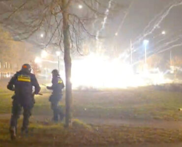 rellen in het huygenspark