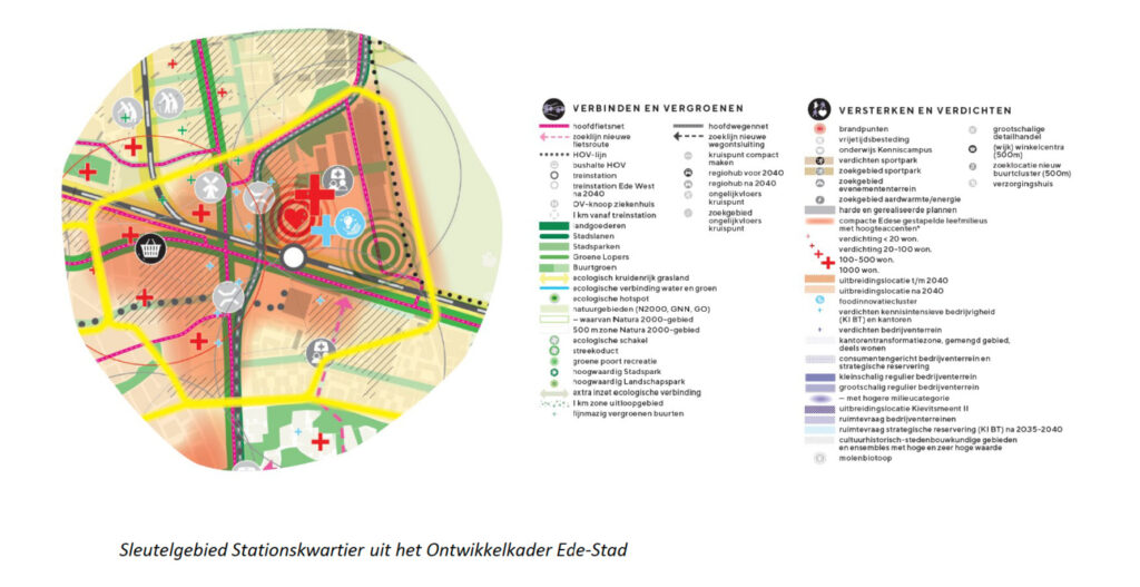 station ede wageningen verdichting