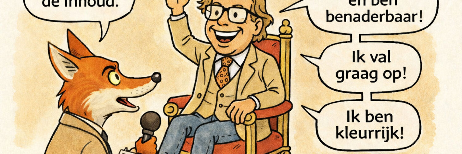 cartoon de pater exitgesprek