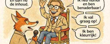 Peter de Pater vertrekt: wat wil je nog van hem weten? 3 cartoon de pater exitgesprek