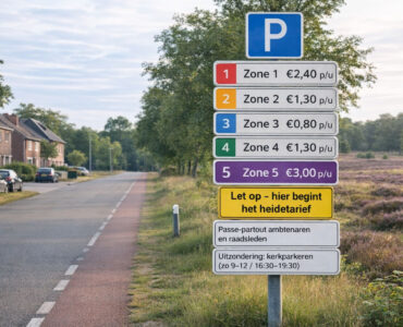 betaald parkeren ede grap