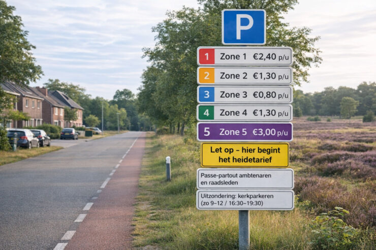 betaald parkeren ede grap