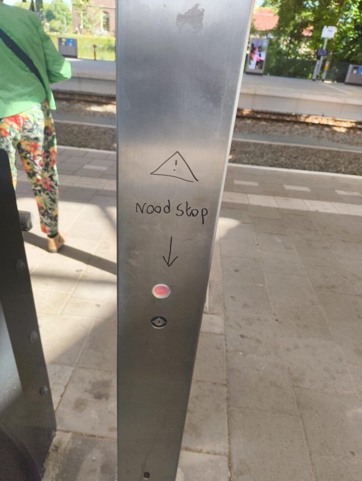 paal met aanpassing ede wageningen