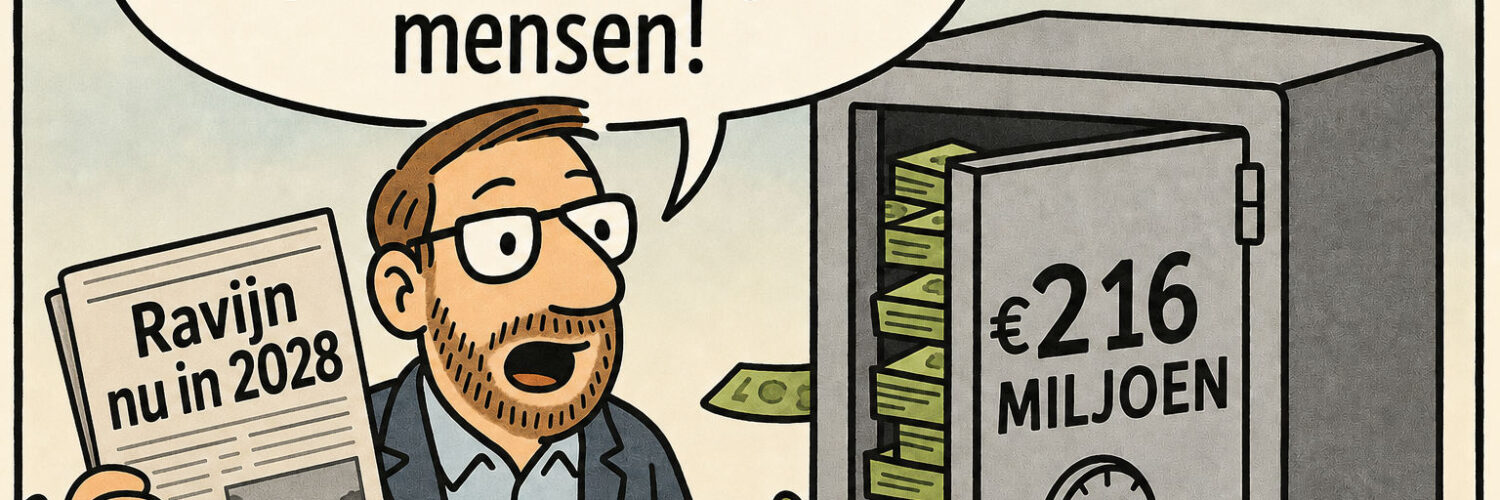 ravijn blijven bezuinigen