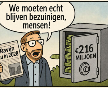 ravijn blijven bezuinigen