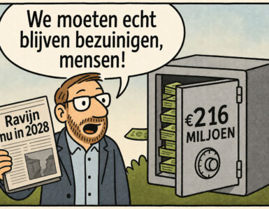 ravijn blijven bezuinigen