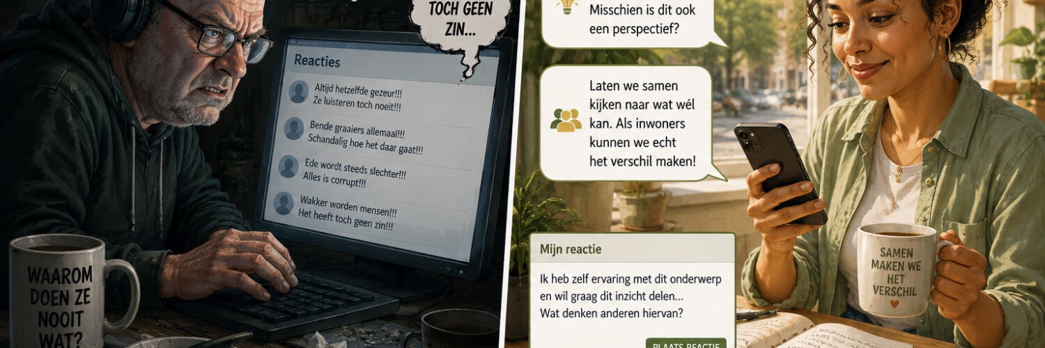 reageren op de edese vos