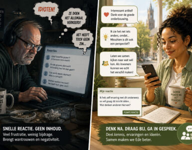 reageren op de edese vos