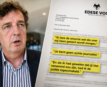 brief edese vos aan burgemeester rene verhulst ede