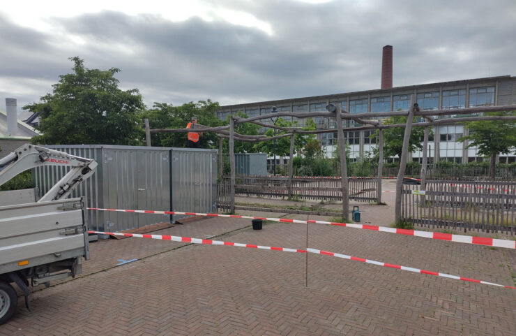 de ontdekking parkeerplaatsen