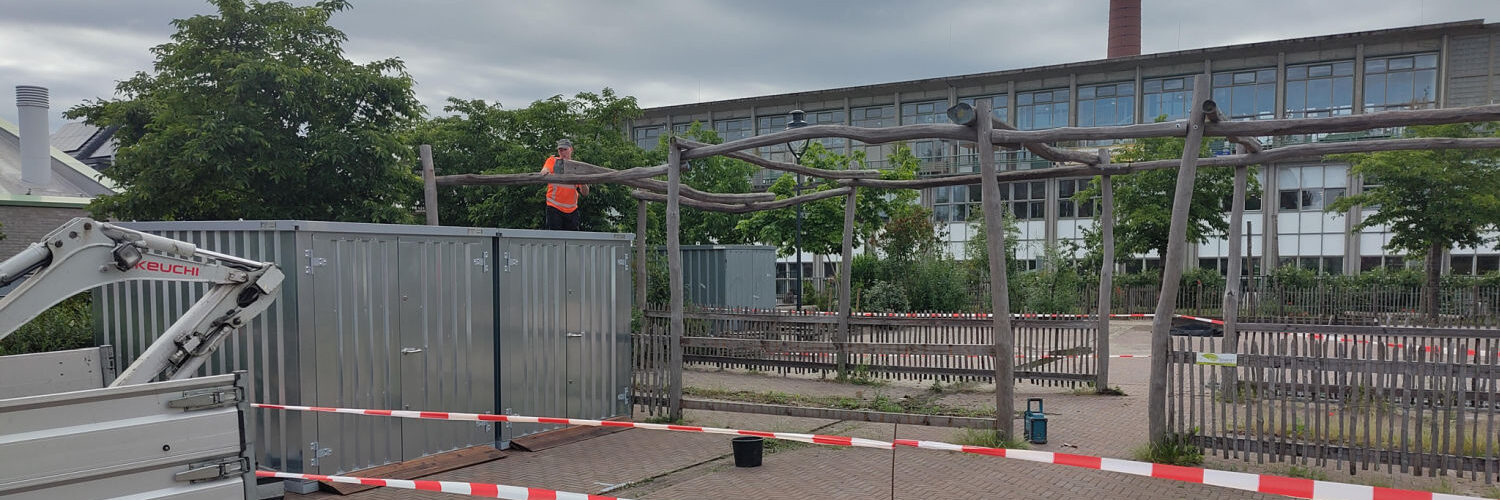 de ontdekking parkeerplaatsen fietsenstalling