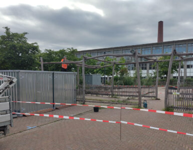 de ontdekking parkeerplaatsen fietsenstalling