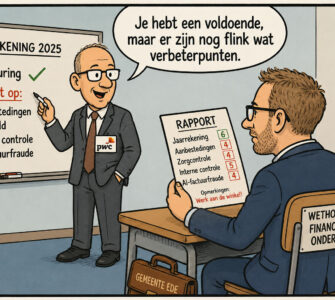 wethouder bram krijgt zijn rapport