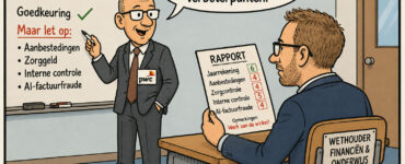 wethouder bram krijgt zijn rapport