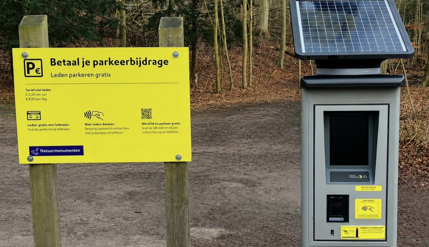 Betaald parkeren rukt op in natuurgebieden, ook rond Ede