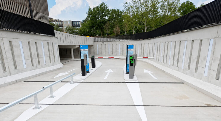 parkeergarage station ede wageningen