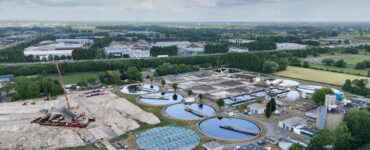 rwzi ede luchtpanorama