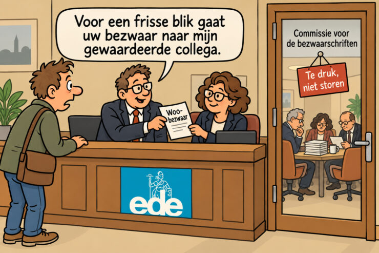 Woo bezwaar in Ede